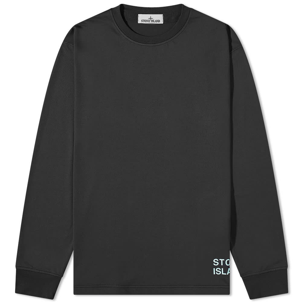 

Футболка Stone Island Logo Sleeve Logo Tee, Серый