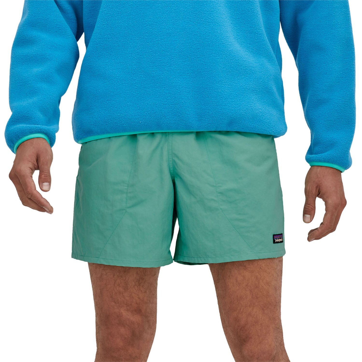 

Шорты Patagonia Baggies 5 дюймов, бирюзовый