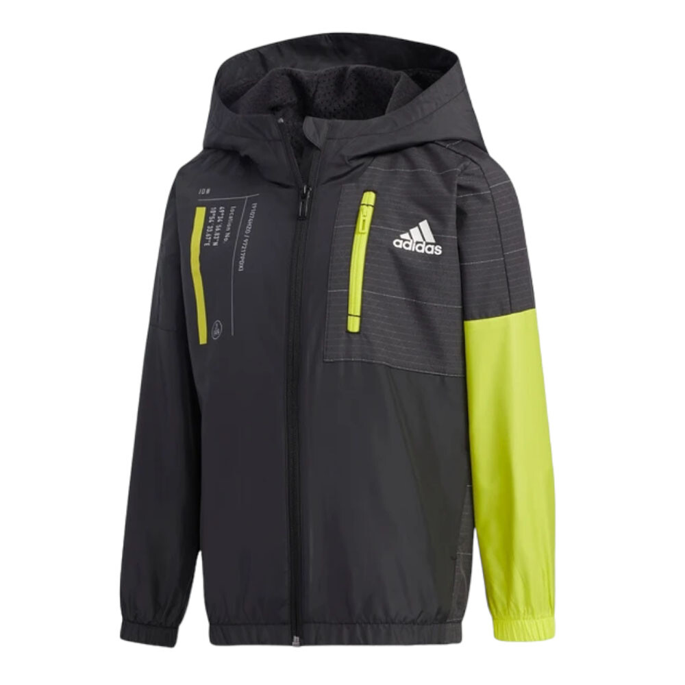 

Куртка Adidas Kids Lb Te Wv, черный/желтый
