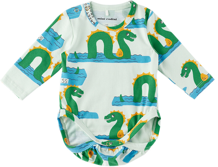 

Боди Baby Green Loch Ness Mini Rodini