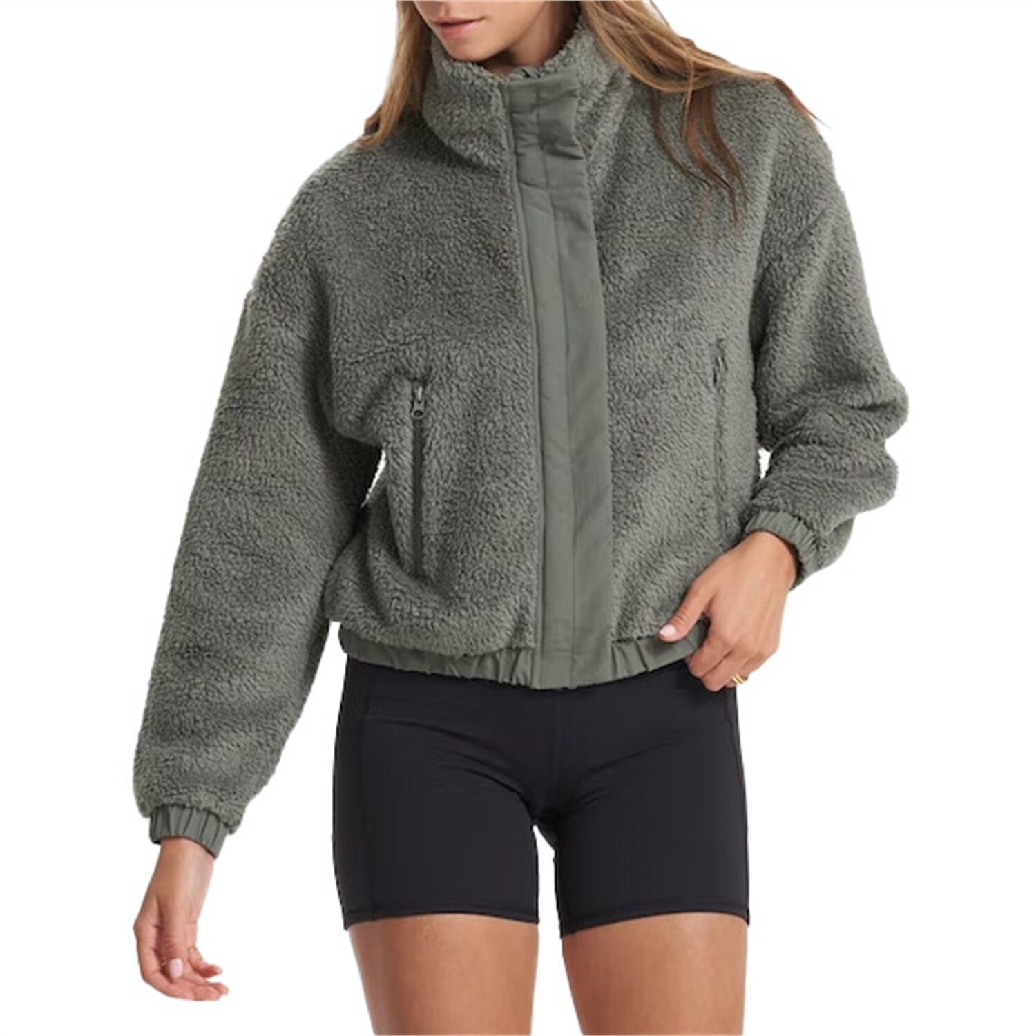 

Куртка Vuori Cozy Sherpa, пыльно-зеленый