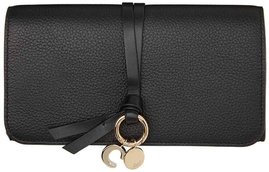 

Черный алфавитный кошелек Chloé