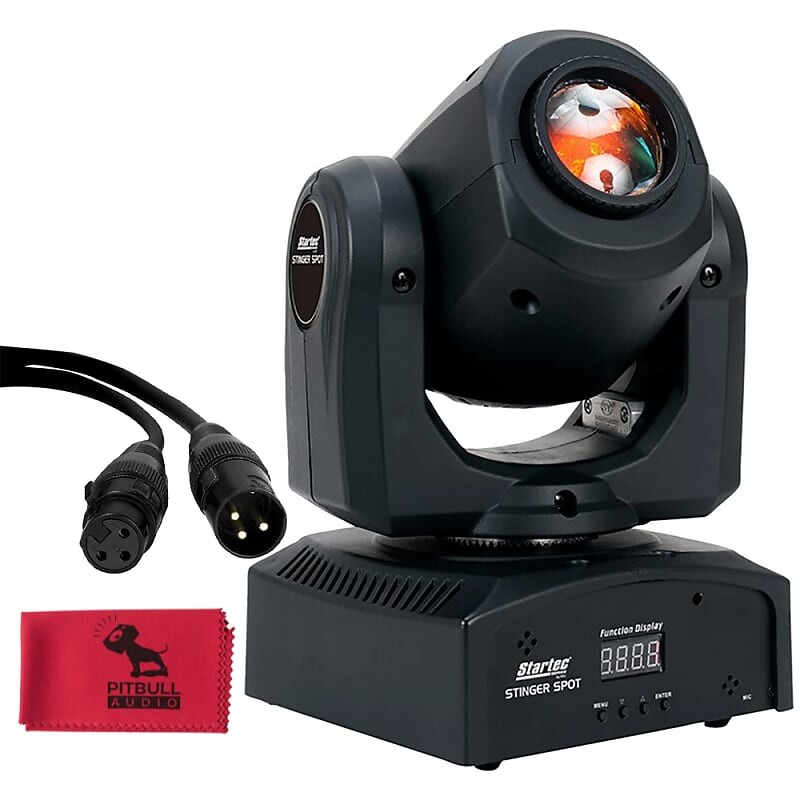 

ADJ American DJ Startec Stinger Spot Mini LED Moving Head с кабелем и тканью STI680