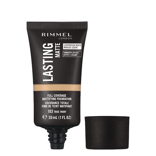 

Rimmel Матирующая тональная основа Lasting Matte 103 True Ivory 30мл