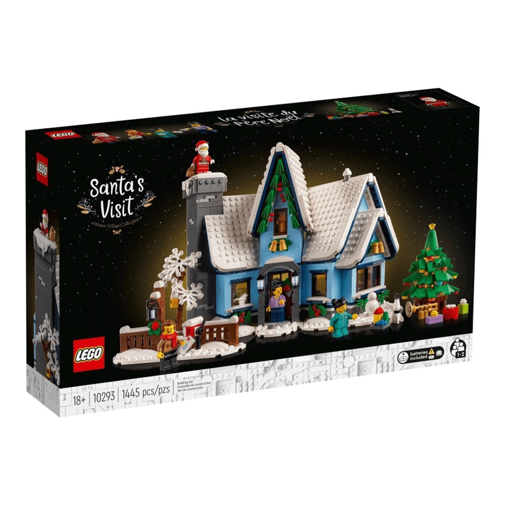 Конструктор LEGO Creator 10293 В ожидании Санты конструктор lego 10293 creator expert santas visit