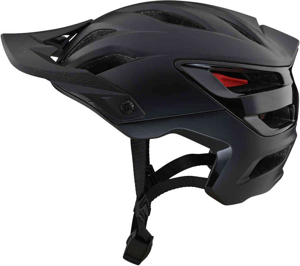 шлем troy lee designs a3 uno mips велосипедный белый Велосипедный шлем A3 Uno MIPS Troy Lee Designs, черный мэтт