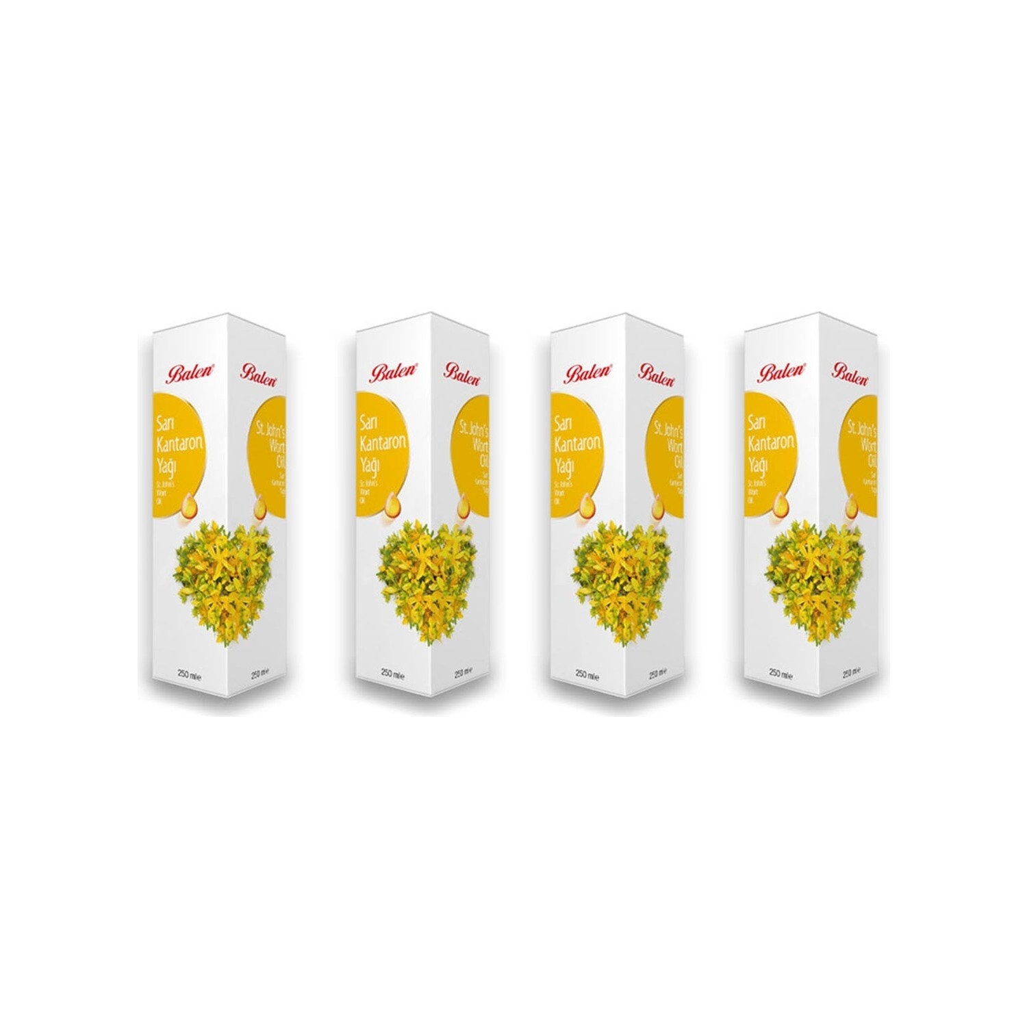 

Balen 4 Pieces St. John's Wort Oil 250 мл
