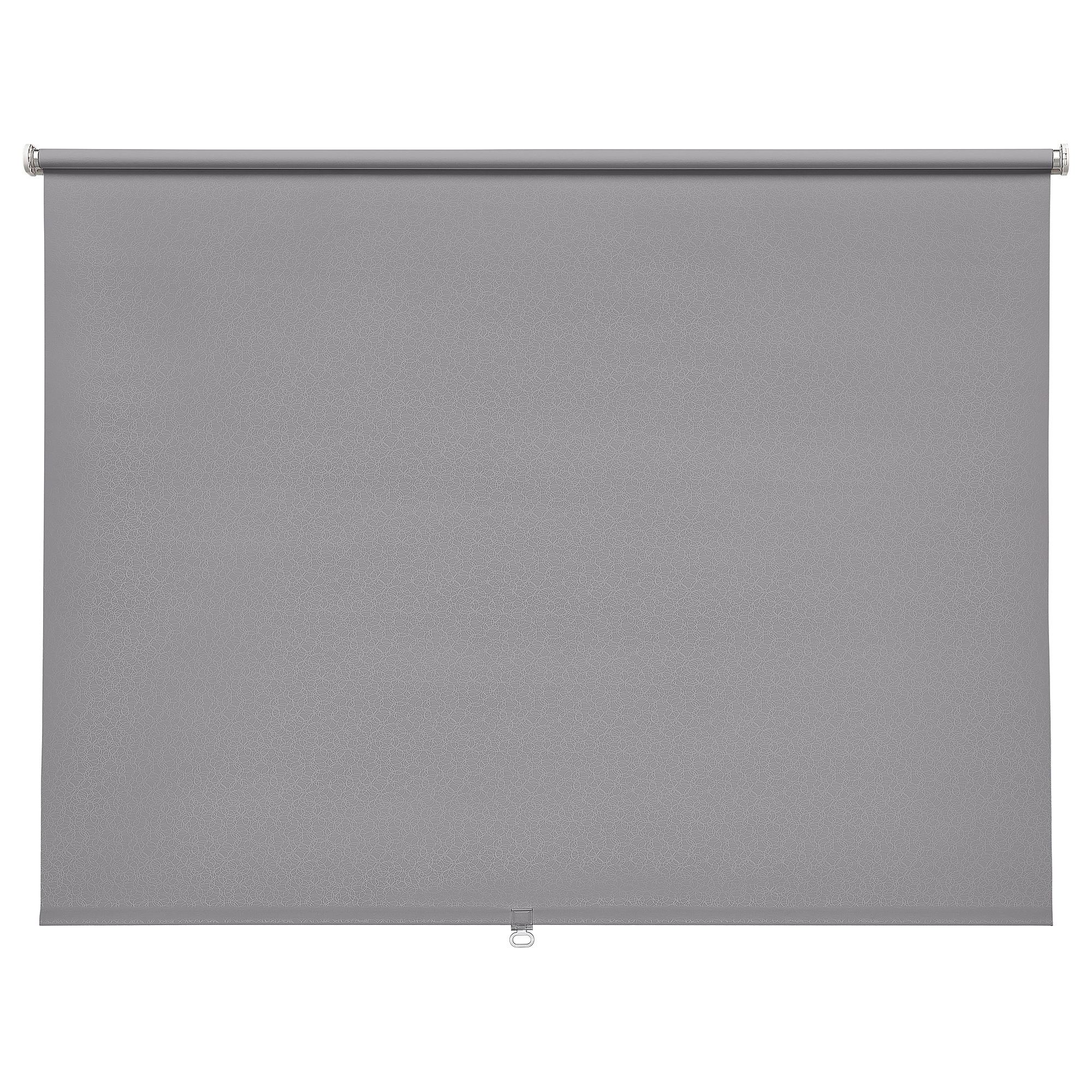 Рулонная штора, блокирующая свет 140x155 см Ikea Fonsterblad, серый