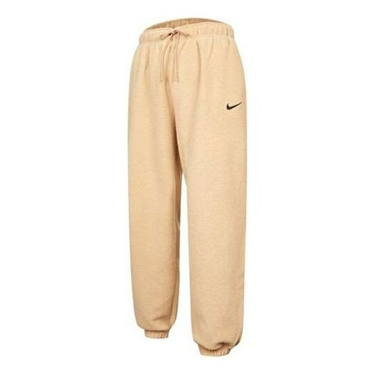 

Спортивные брюки Nike Small Logo Training Casual Sports, светло-бежевый