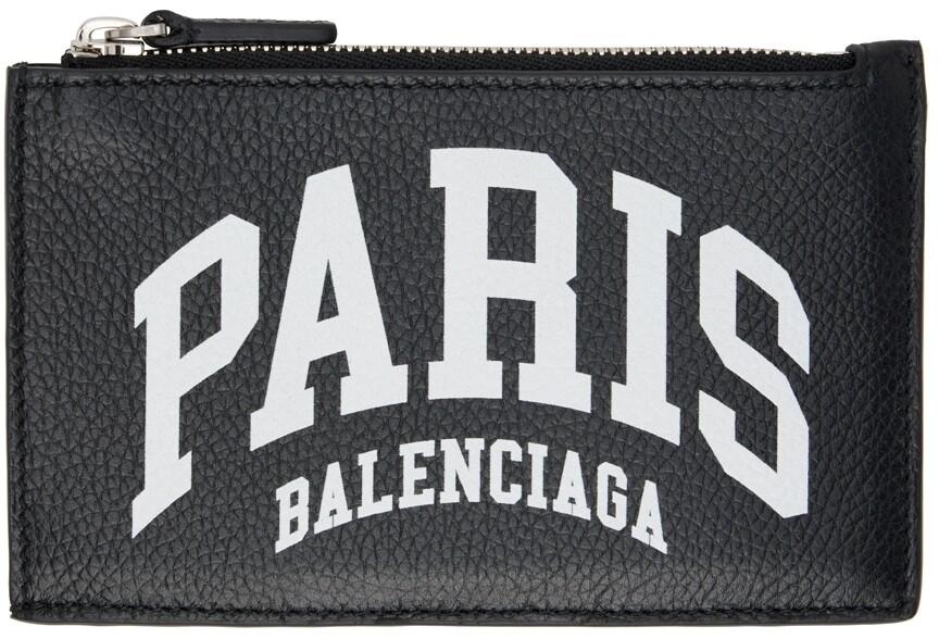 

Держатель карты Парижа Black Cities Balenciaga