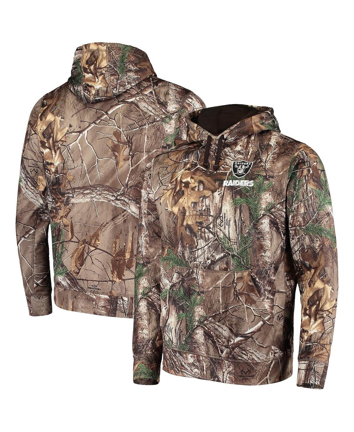 

Мужская толстовка с капюшоном realtree camo las vegas raiders circle champion tech fleece Dunbrooke, мульти