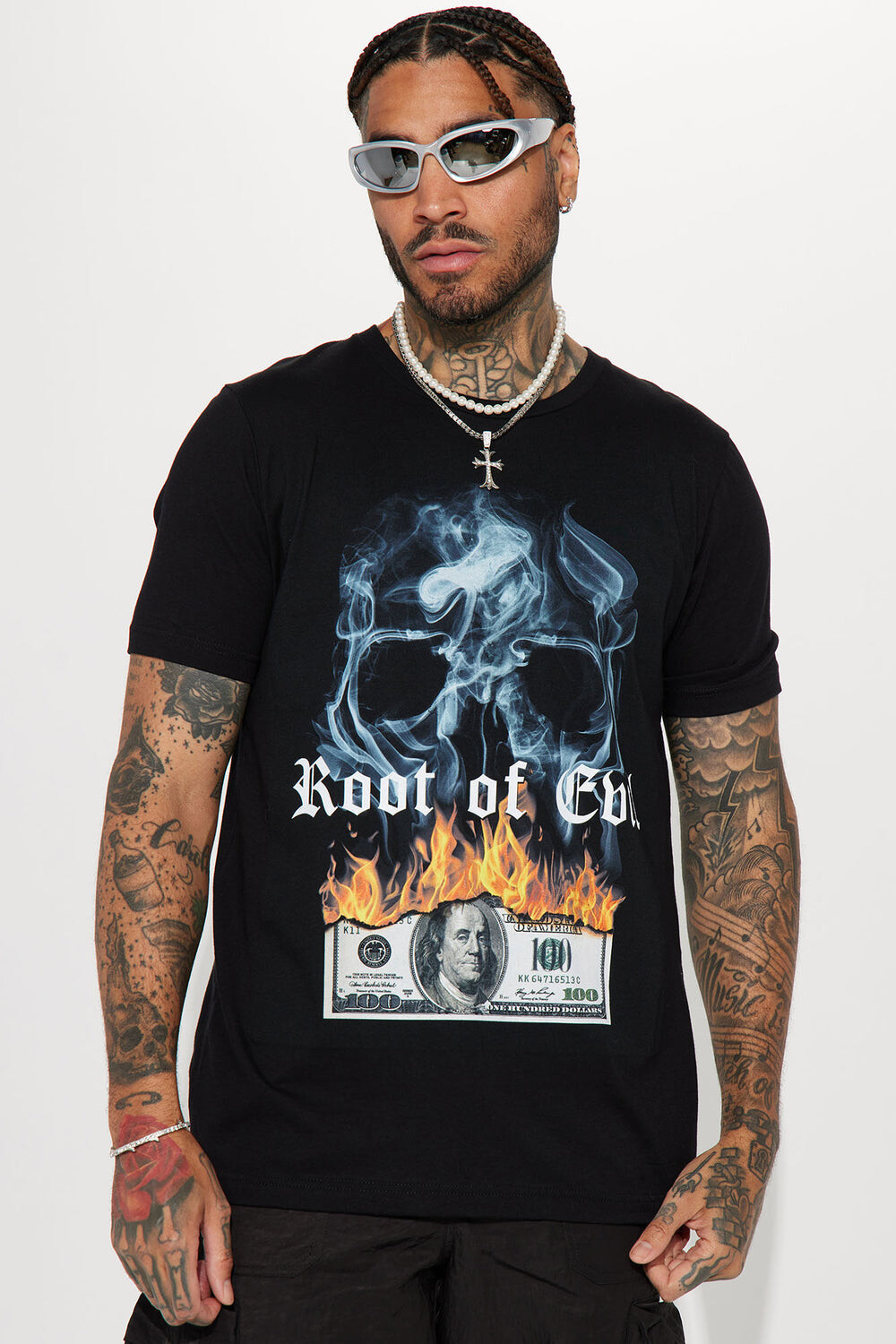 

Футболка Fashion Nova FNP1183EVIL, черный