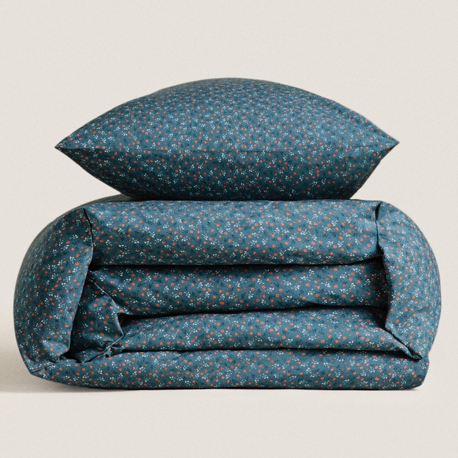 

Пододеяльник Zara Home Mini Floral Print, разноцветный