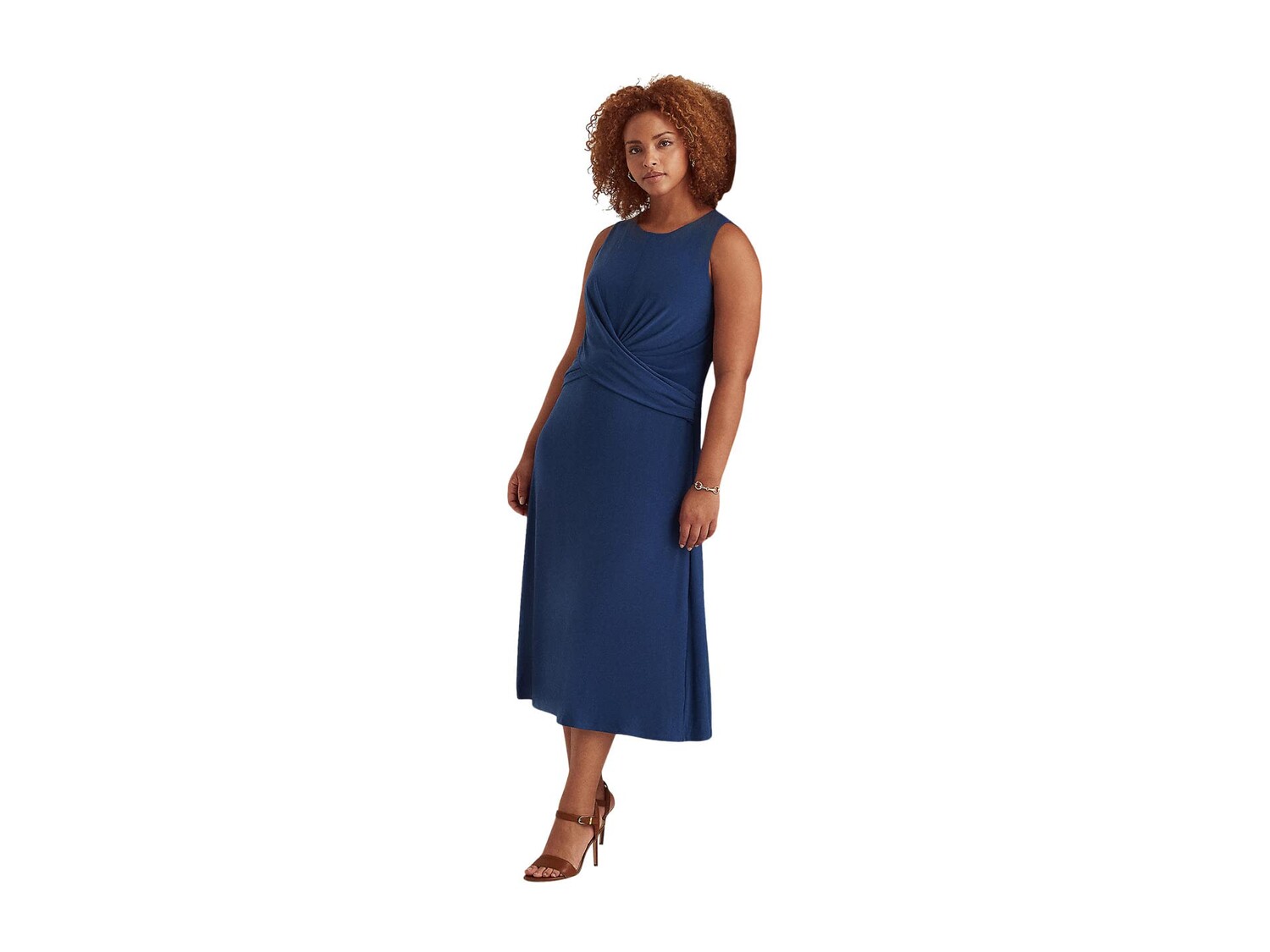 

Платье LAUREN Ralph Lauren, Plus Size Sleeveless Jersey Dress
