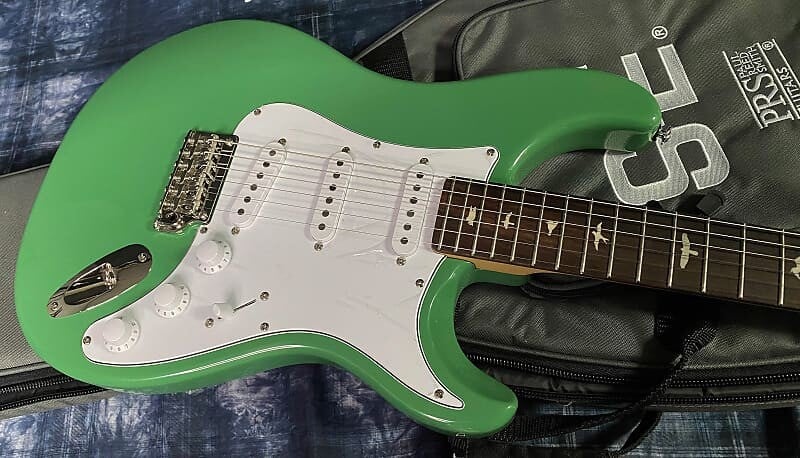 

НОВЫЙ! Paul Reed Smith PRS Silver Sky John Mayer Signature SE Ever Green - официальный дилер 7,2 фунта SE Silver Sky