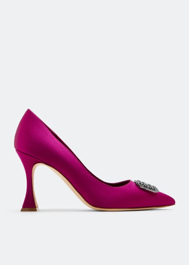 

Туфли MANOLO BLAHNIK Floritanuhi pumps, розовый