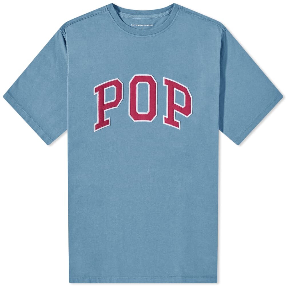 

Футболка Pop Trading Company Arch Tee, Синий