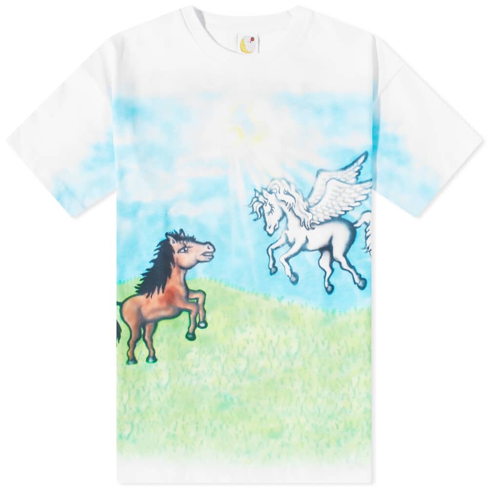 

Футболка с единорогом Sky High Farm, белый