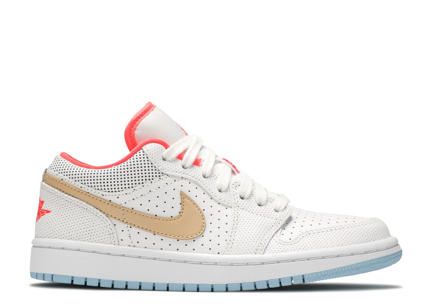 

Кроссовки Air Jordan Wmns Air Jordan 1 Low Se 'White Sesame', белый