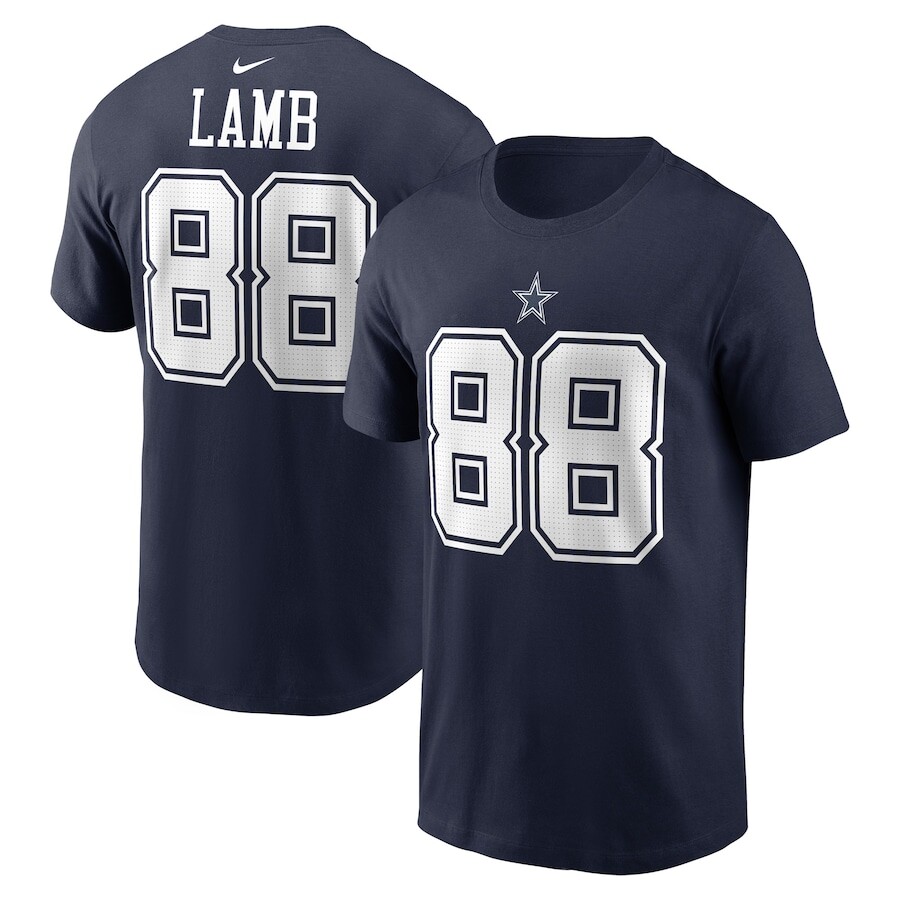 

Футболка с именем и номером Nike Dallas Cowboys, нави