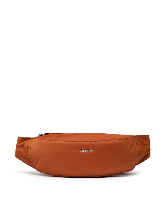 Поясная сумка Calvin Klein, коричневый соусник инжир 9 х 10 х 4 5 см 120 мл