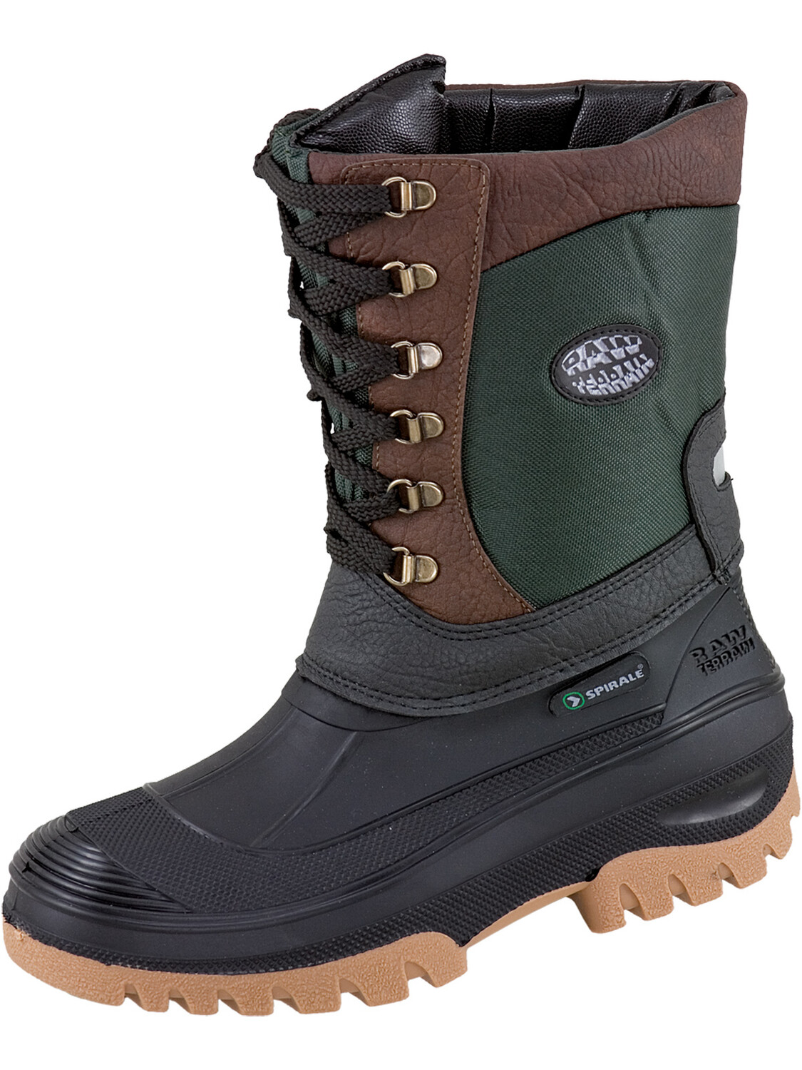 

Ботинки Spirale Winterstiefel NERO PARA, зеленый/коричневый/черный