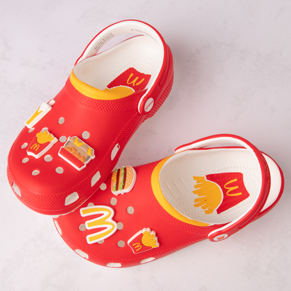 Классические сабо McDonald's x Crocs, красный