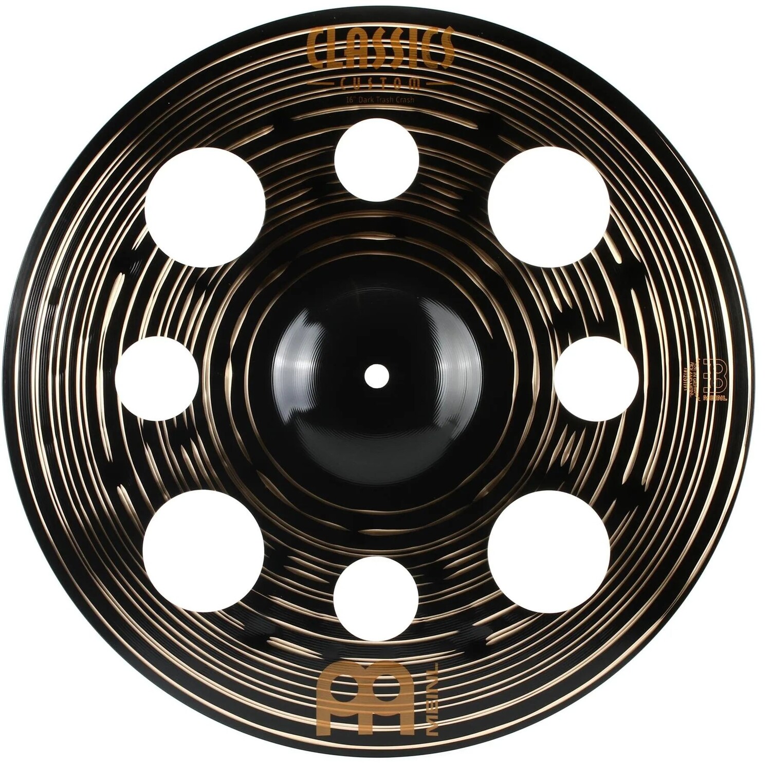 

Тарелки Meinl 16 дюймов Classics Custom Dark Trash Crash Cymbal
