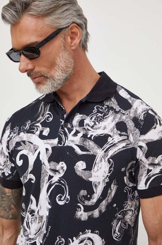 

Поло Versace Jeans Couture, черный