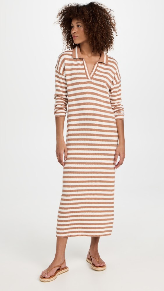 

Платье макси 525 Stripe Polo