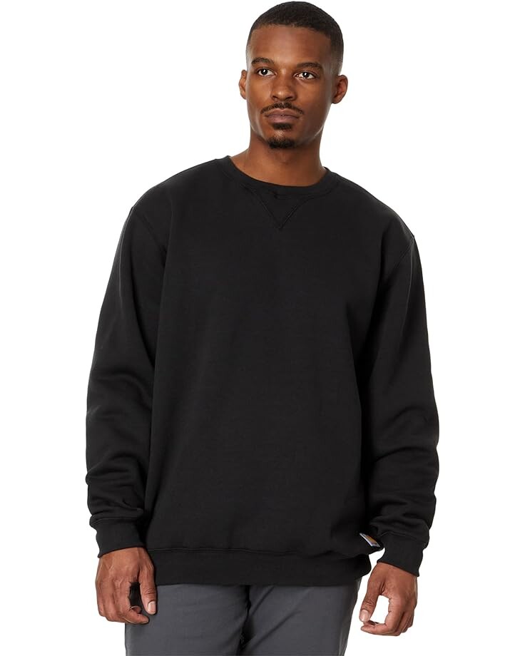 Толстовка Carhartt Midweight Crewneck, черный