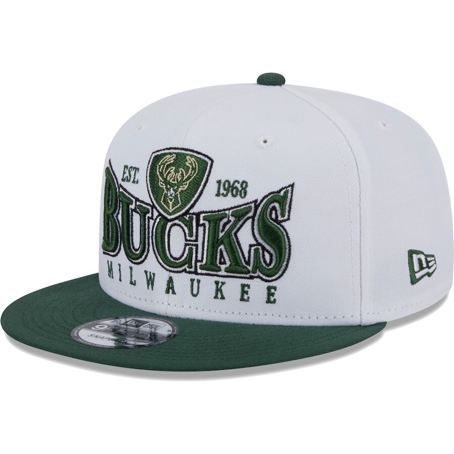 

Бейсболка New Era Milwaukee Bucks, белый
