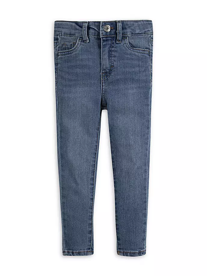 

Джинсы скинни Little Girl's & Girl's 720 с высокой посадкой Levi'S, цвет annex