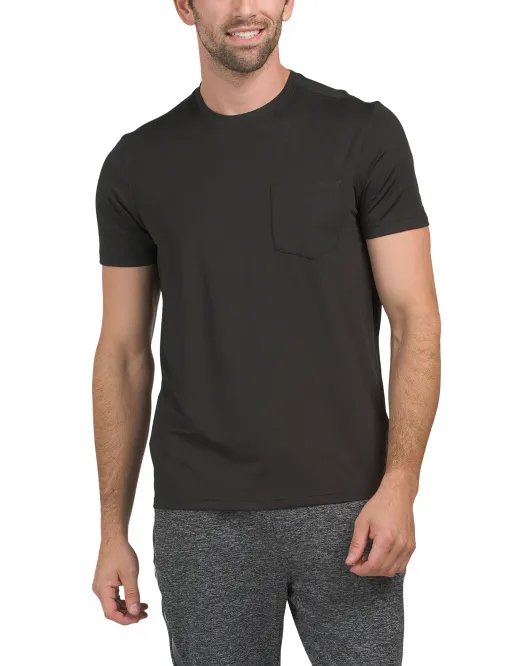 

Футболка Active Crew с карманами Kenneth Cole, черный