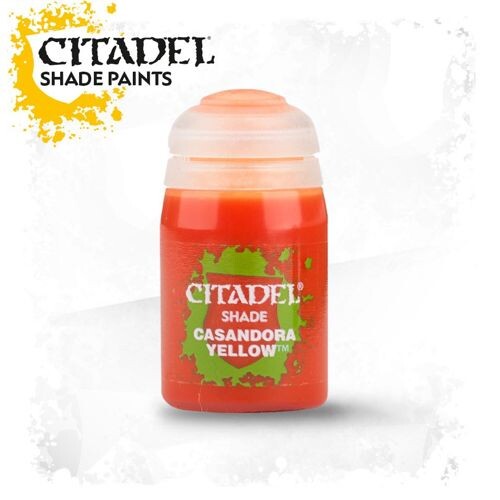 

Краска для фигурок Shade: Casandora Yellow (24Ml) Games Workshop