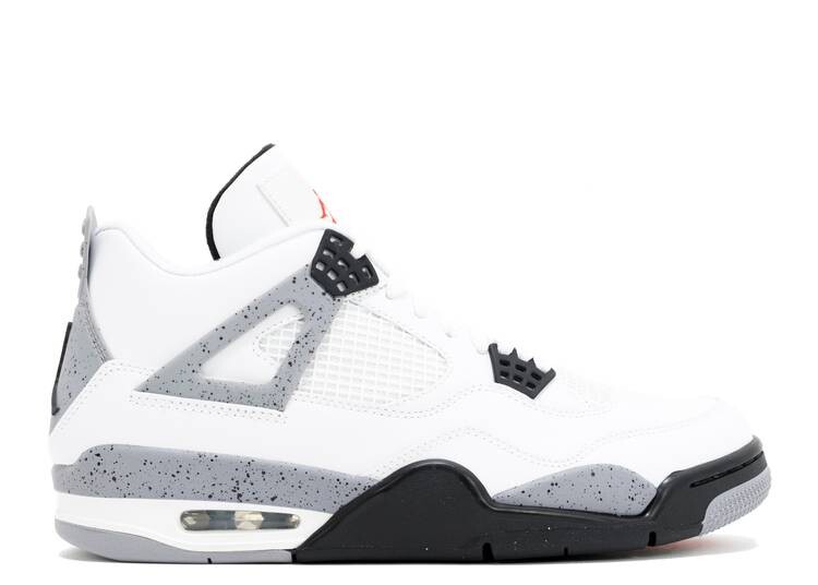 

Кроссовки AIR JORDAN 4 RETRO 'CEMENT' 2012, белый