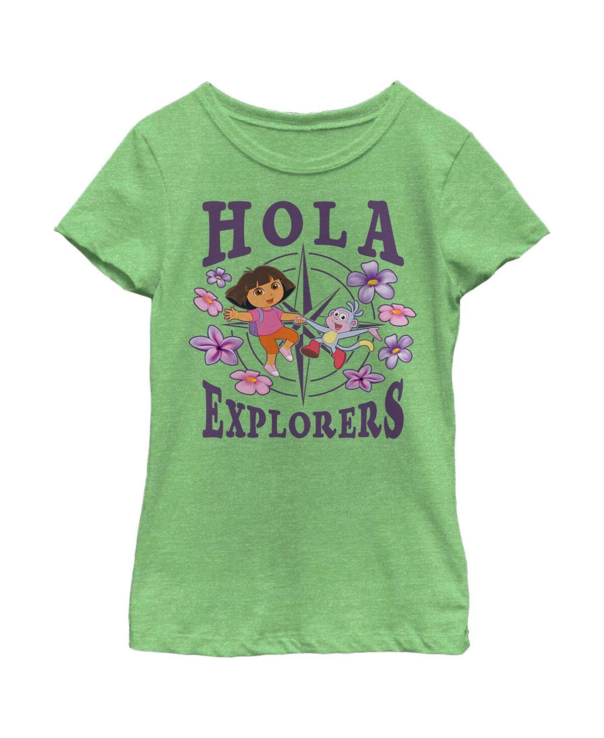 

Детская футболка Dora the Explorer Hola Explorers для девочек Nickelodeon