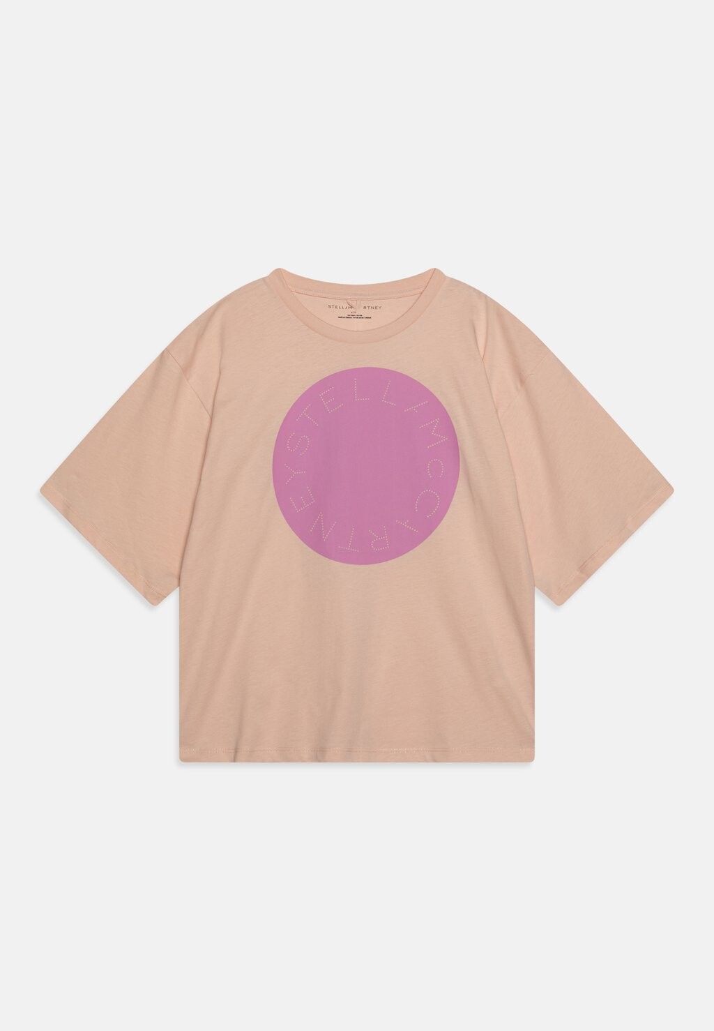 

Футболка с принтом Girl Stella McCartney Kids, розовый