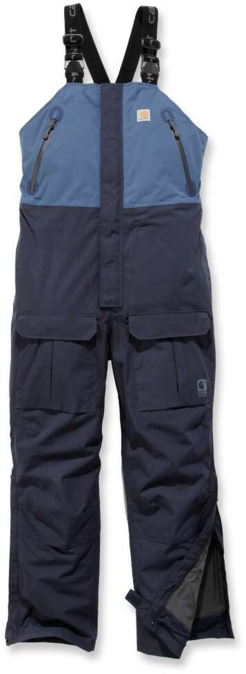 Штаны Carhartt Storm Defender Bib, темно-синий