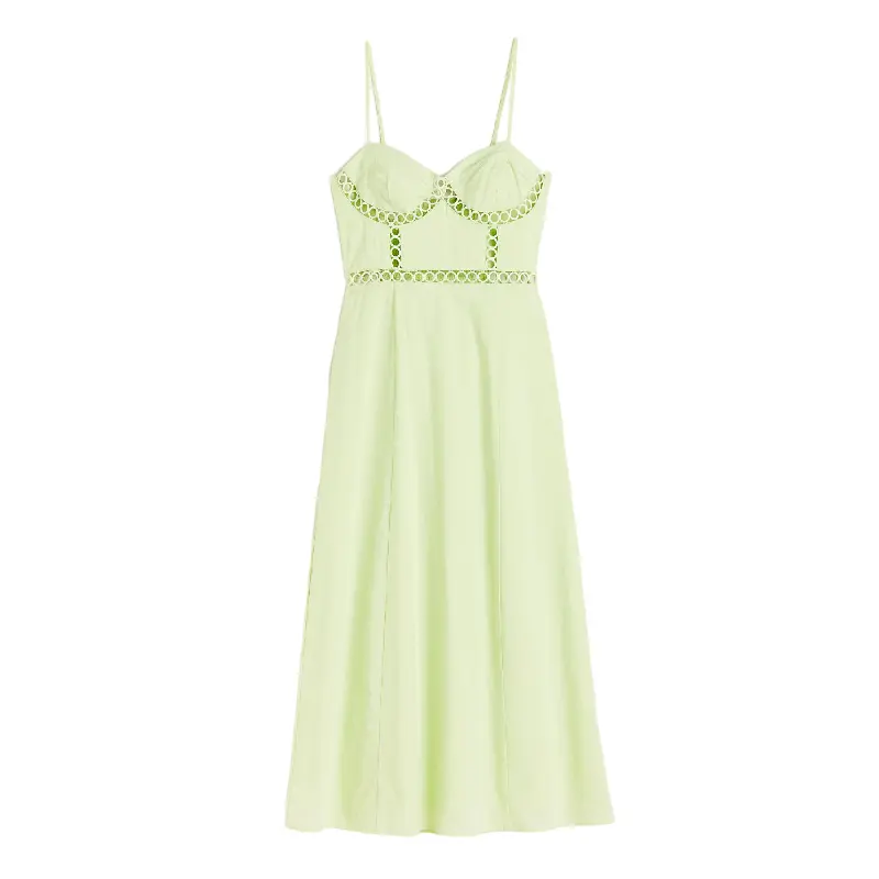 

Платье H&M Cotton, светло-зеленый