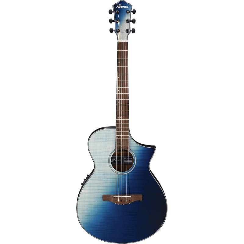 

Электроакустическая гитара Ibanez AEWC32FM - Indigo Sunset Fade Ibanez AEWC32FM -Electric Guitar -