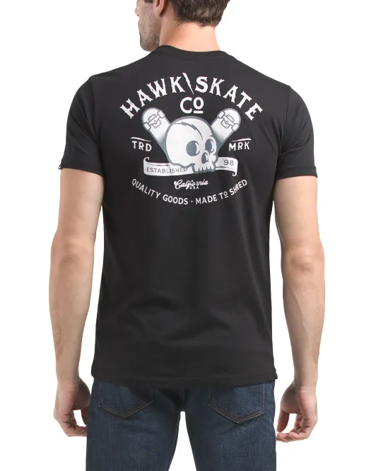 

Футболка с черепом Tony Hawk, черный