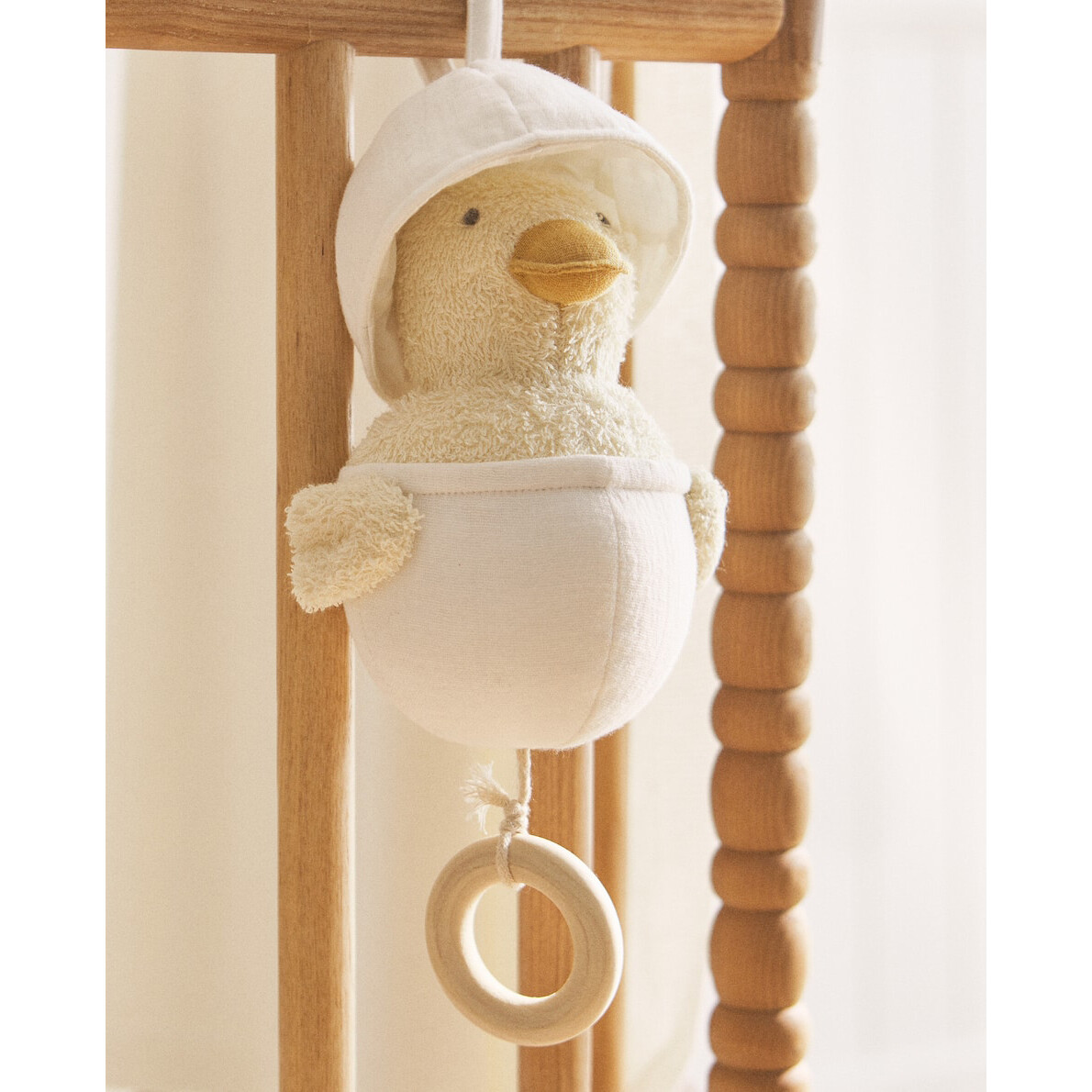 

Мобиль для кроватки Zara Home Duck, белый/желтый