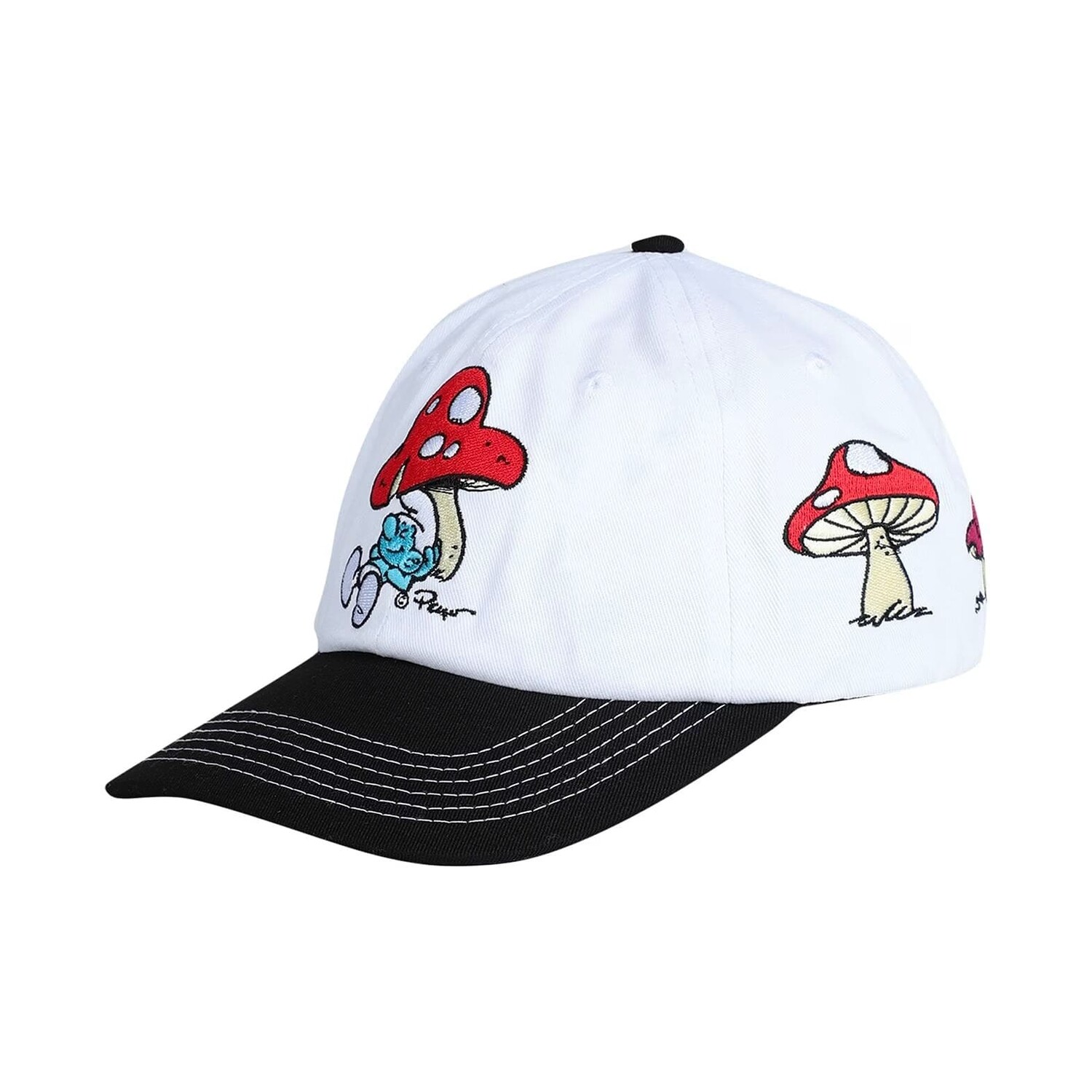 

Бейсболка Butter Goods Mushroom 6 Panel, белый