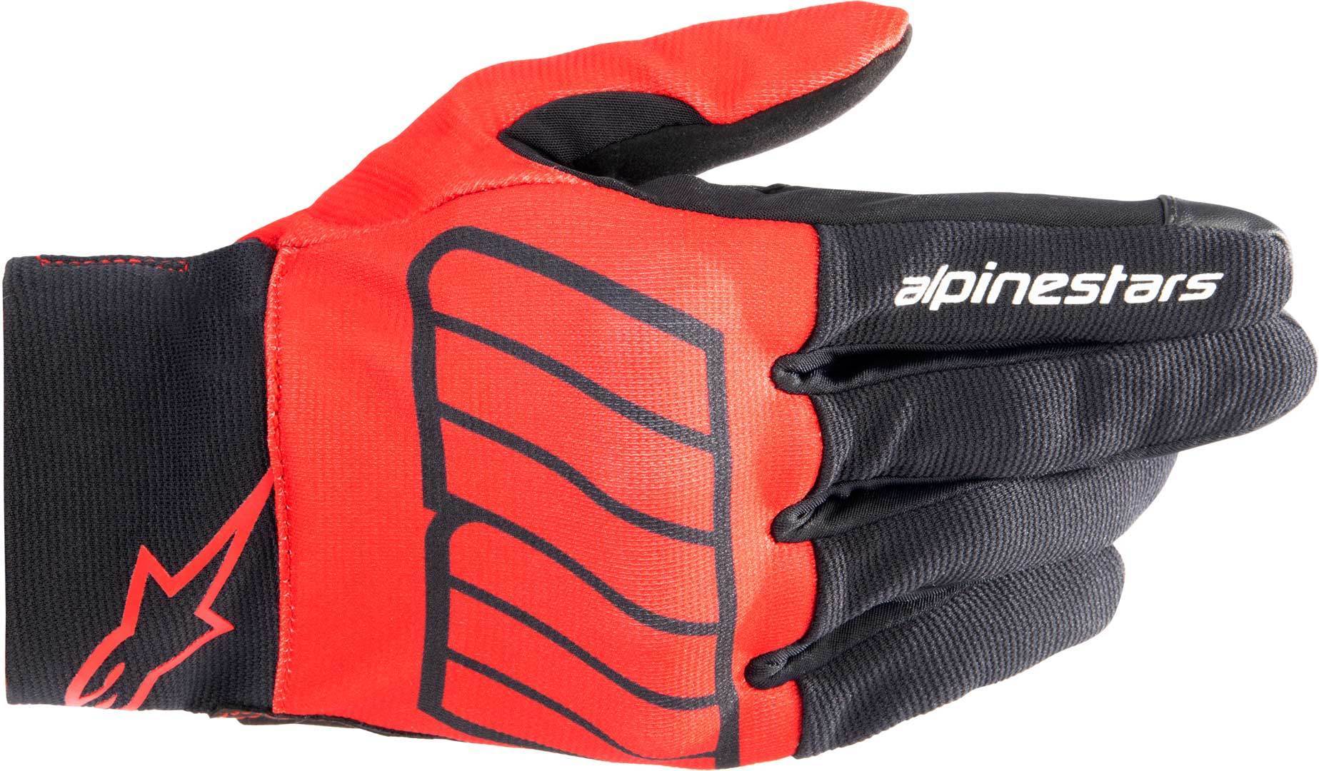 Перчатки Alpinestars Aragon мотоциклетные, красно-черные перчатки vemar красно черные size xl