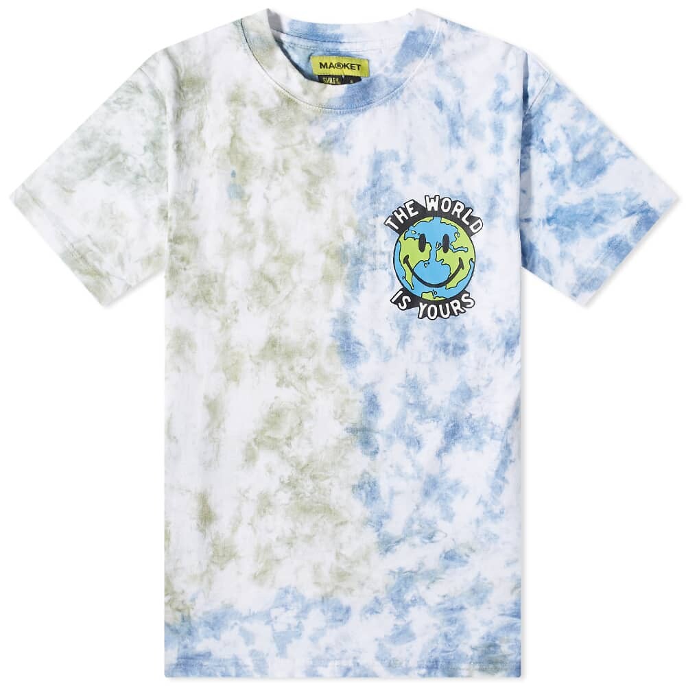 

Футболка Market Smiley Peace And Harmony World Tee, Серый