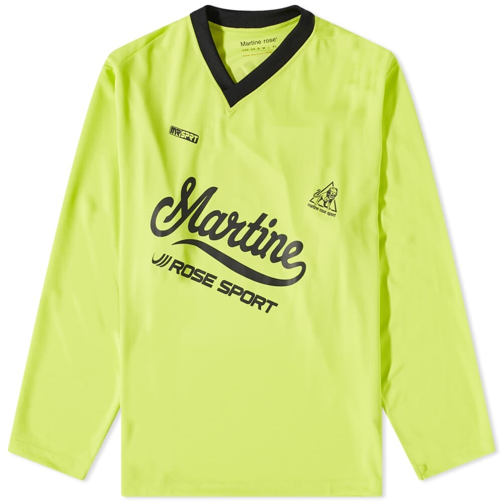 

Футболка Martine Rose Long Sleeve Twist Football Tee