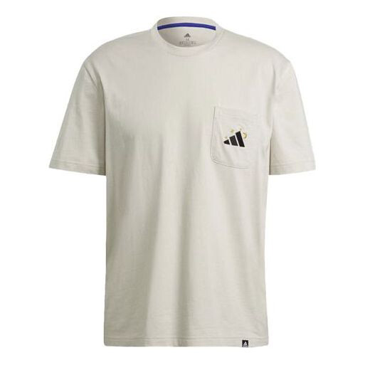 

Футболка Adidas Mandala Tee M Printing Sports Round Neck Short Sleeve Bauxite Brown, Коричневый