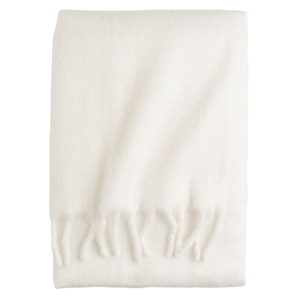 

Плед H&M Home Soft Wool-blend, белый