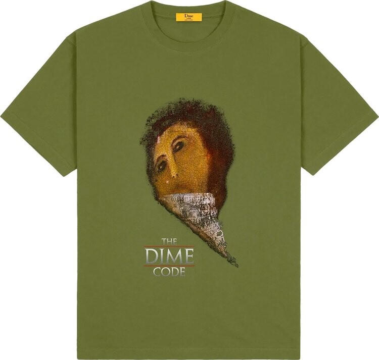 

Футболка Dime Code T-Shirt 'Cardamom', зеленый